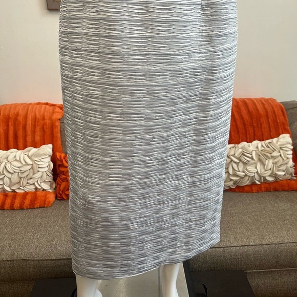 ❣️Carissimo Silver Evening Maxi/Midi Skirt❣️ - Picture 3 of 9